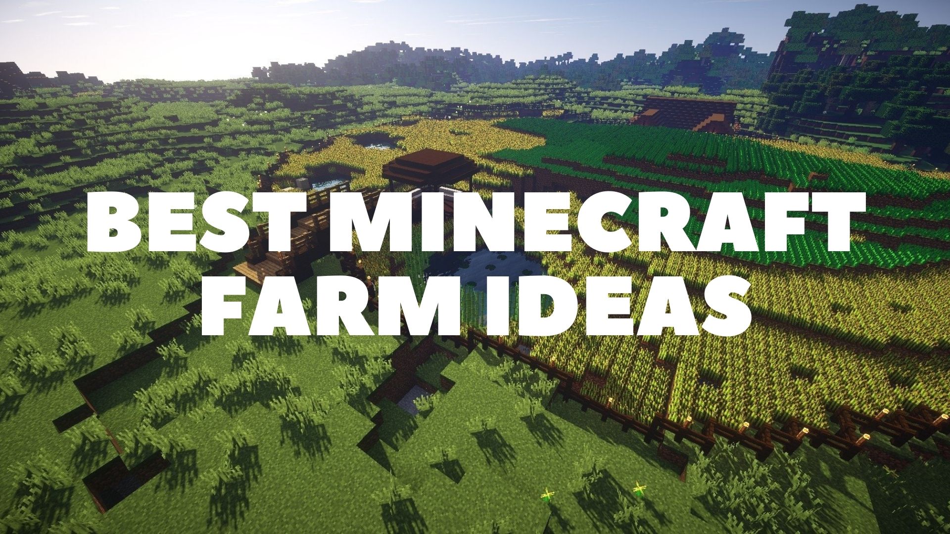The 20 BEST Minecraft Farm Ideas 