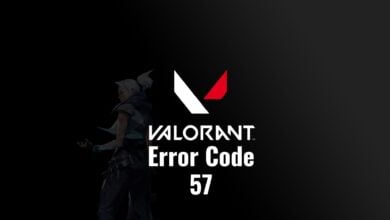 valorant error code 57