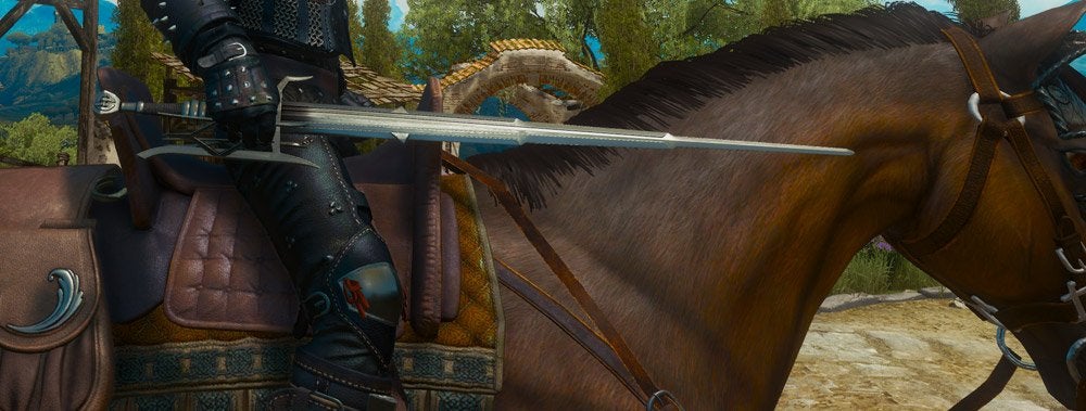 Mourner steel sword witcher 3