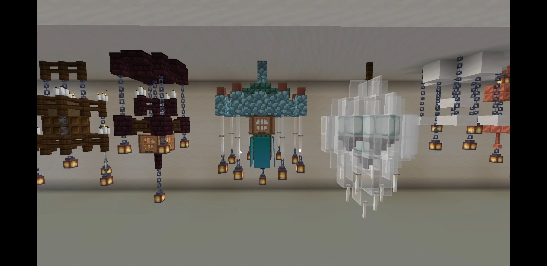 Minecraft Chandeliers