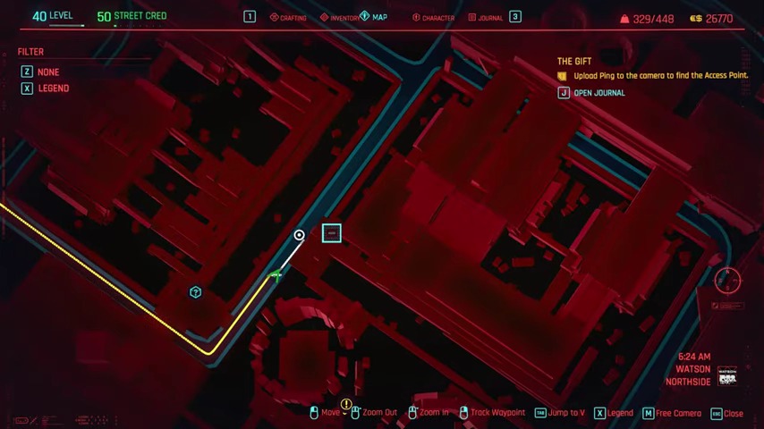 Cyberpunk 2077 Corpo/Corporate Armor Jacket  Location