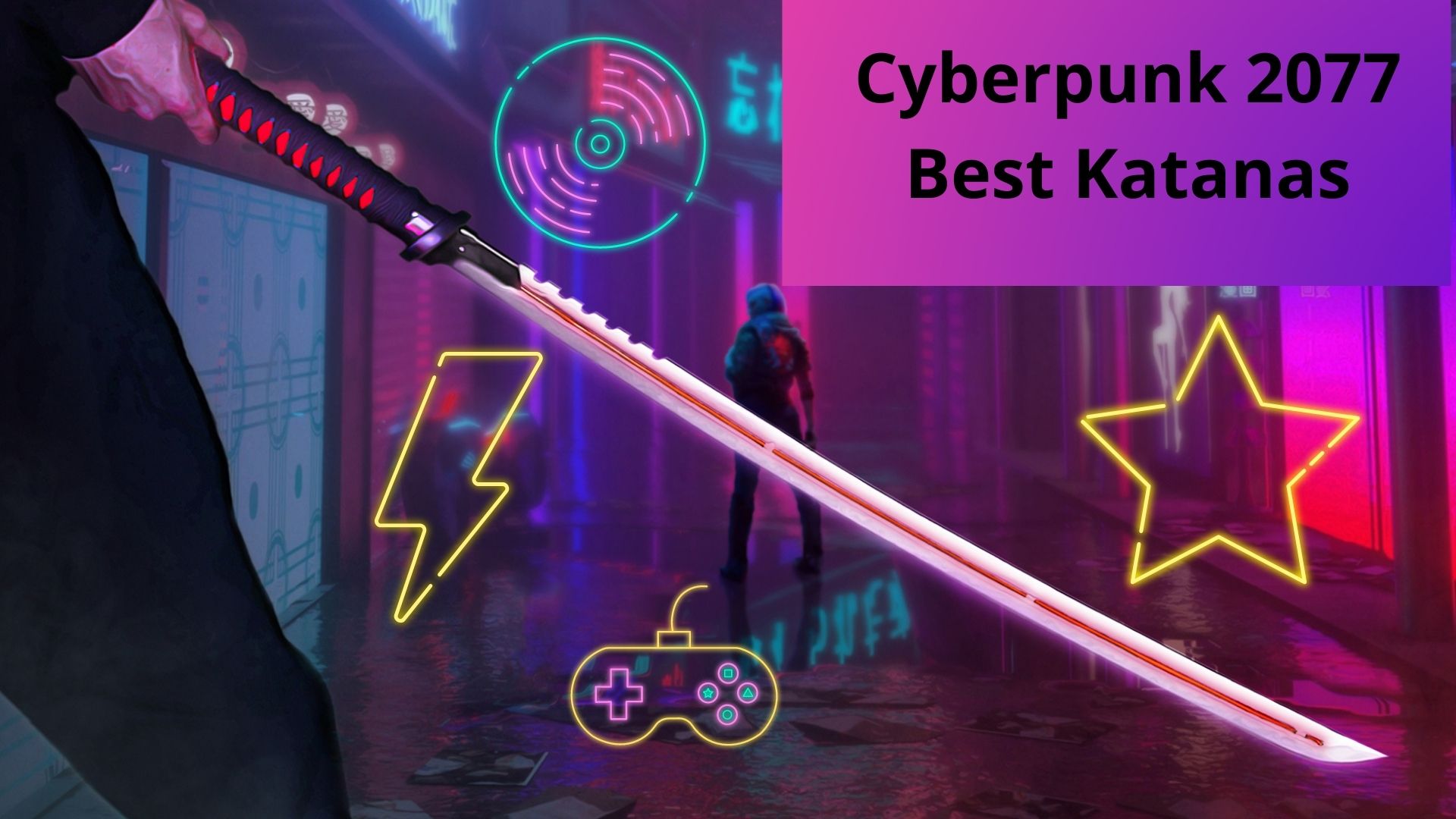 Cyberpunk best katanas фото 8