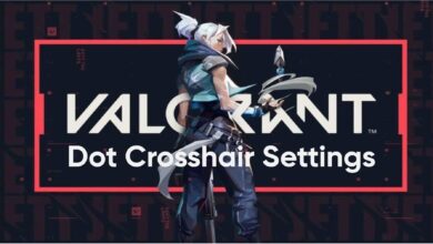 Valorant settings for dot crosshair