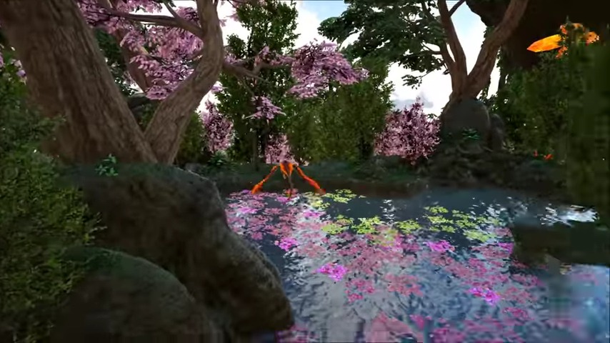 Ember Crystal Wyvern Habitant Area in ARK