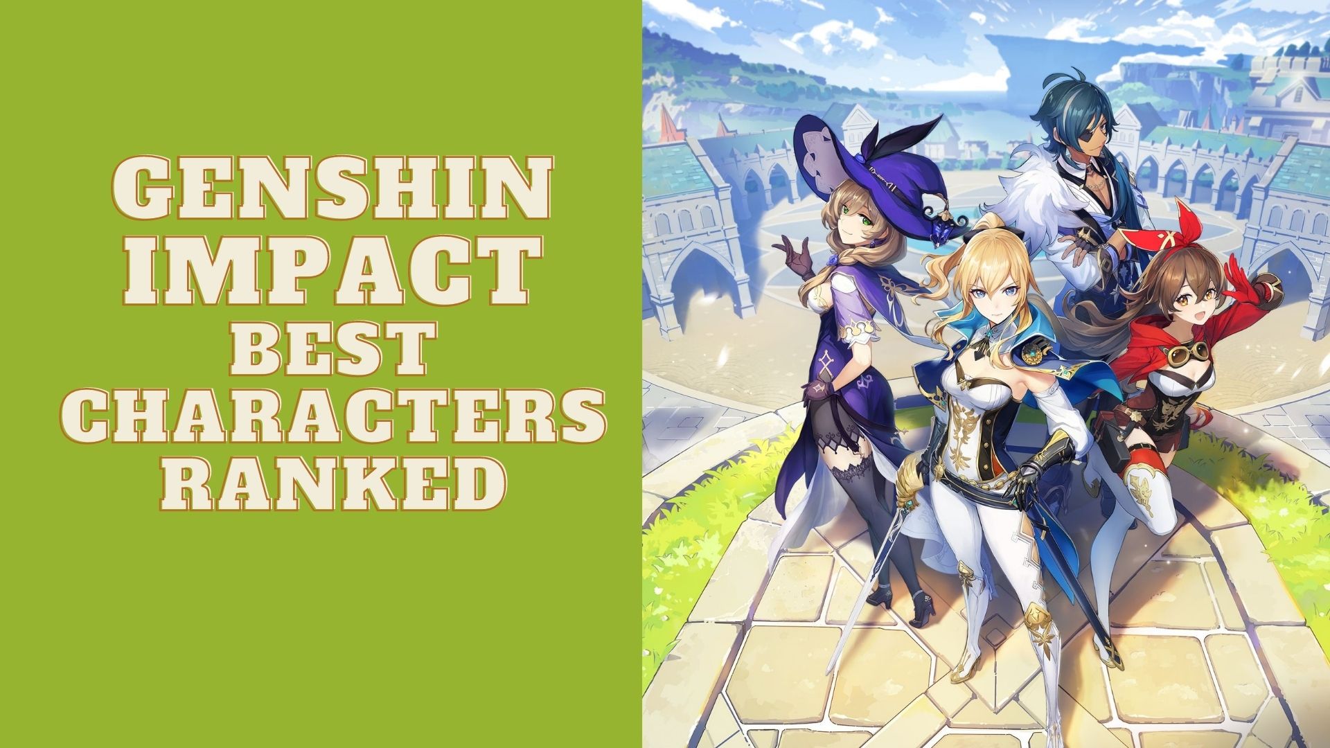 genshin impact character list tier