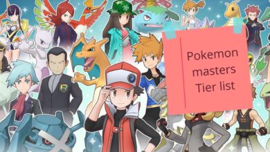 tier list Pokemon masters