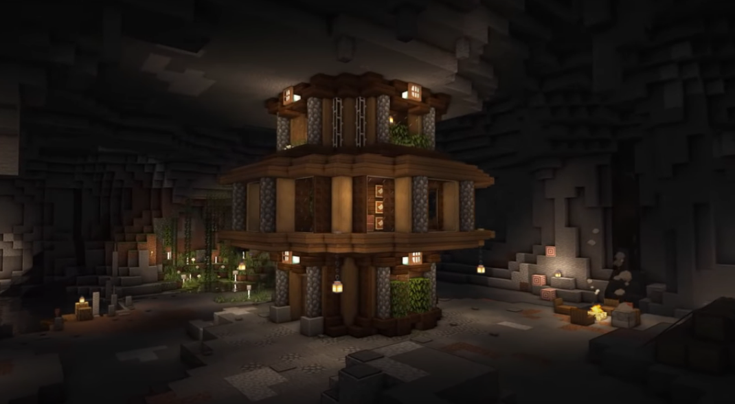 minecraft cave base ideas