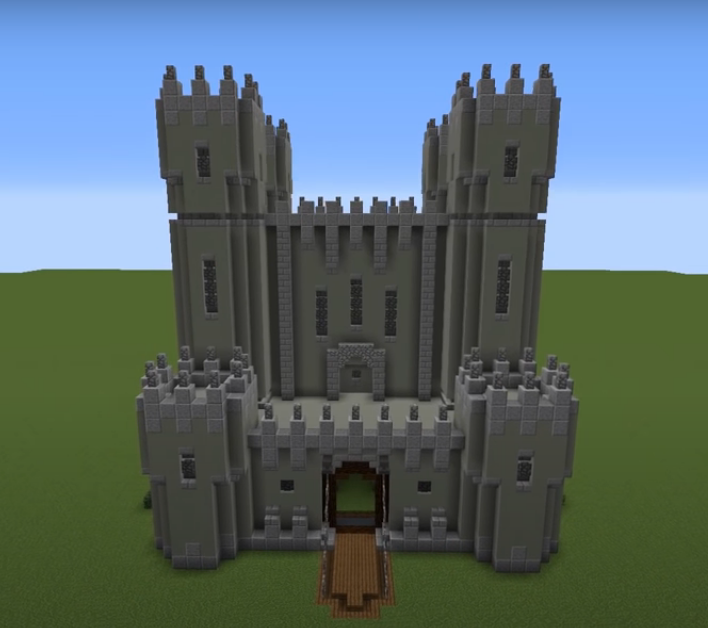 easy minecraft castle ideas