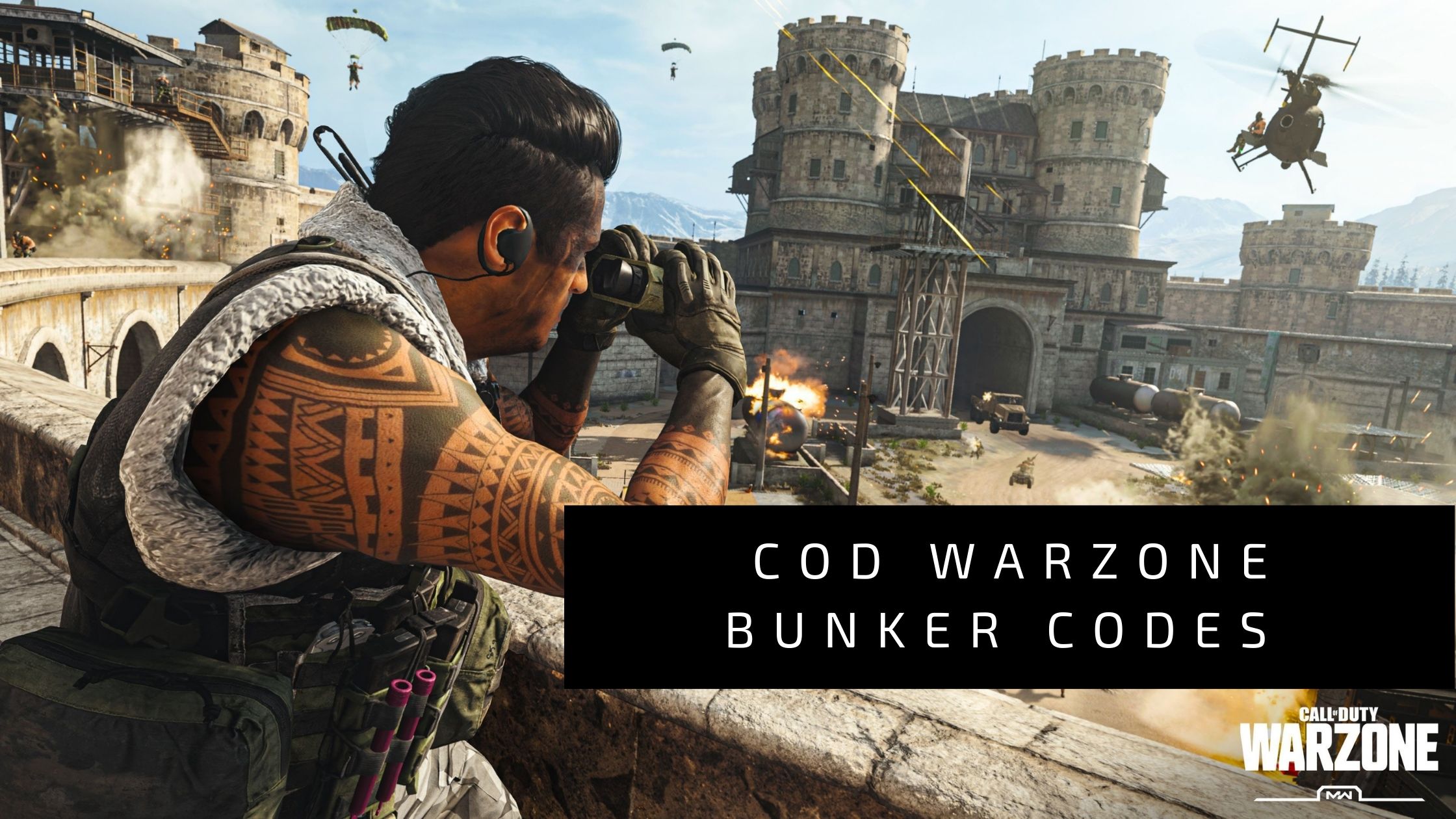 Bunker codes warzone season 6