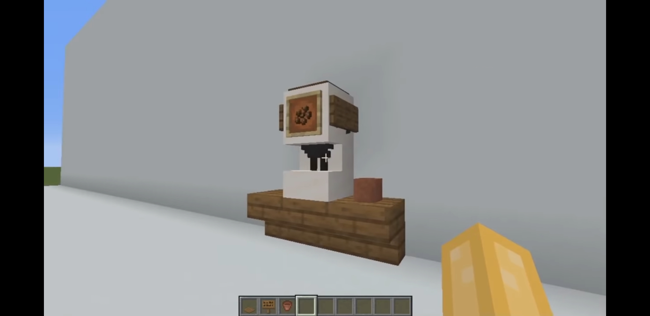 Minecraft Coffee Machine