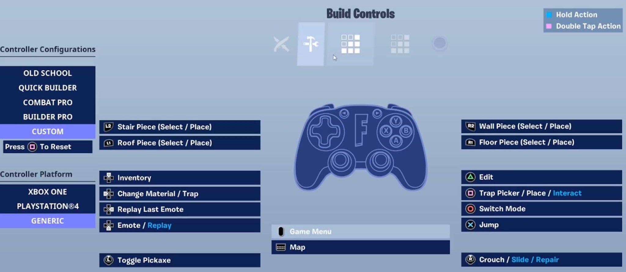 Faze Sway Controller Settings