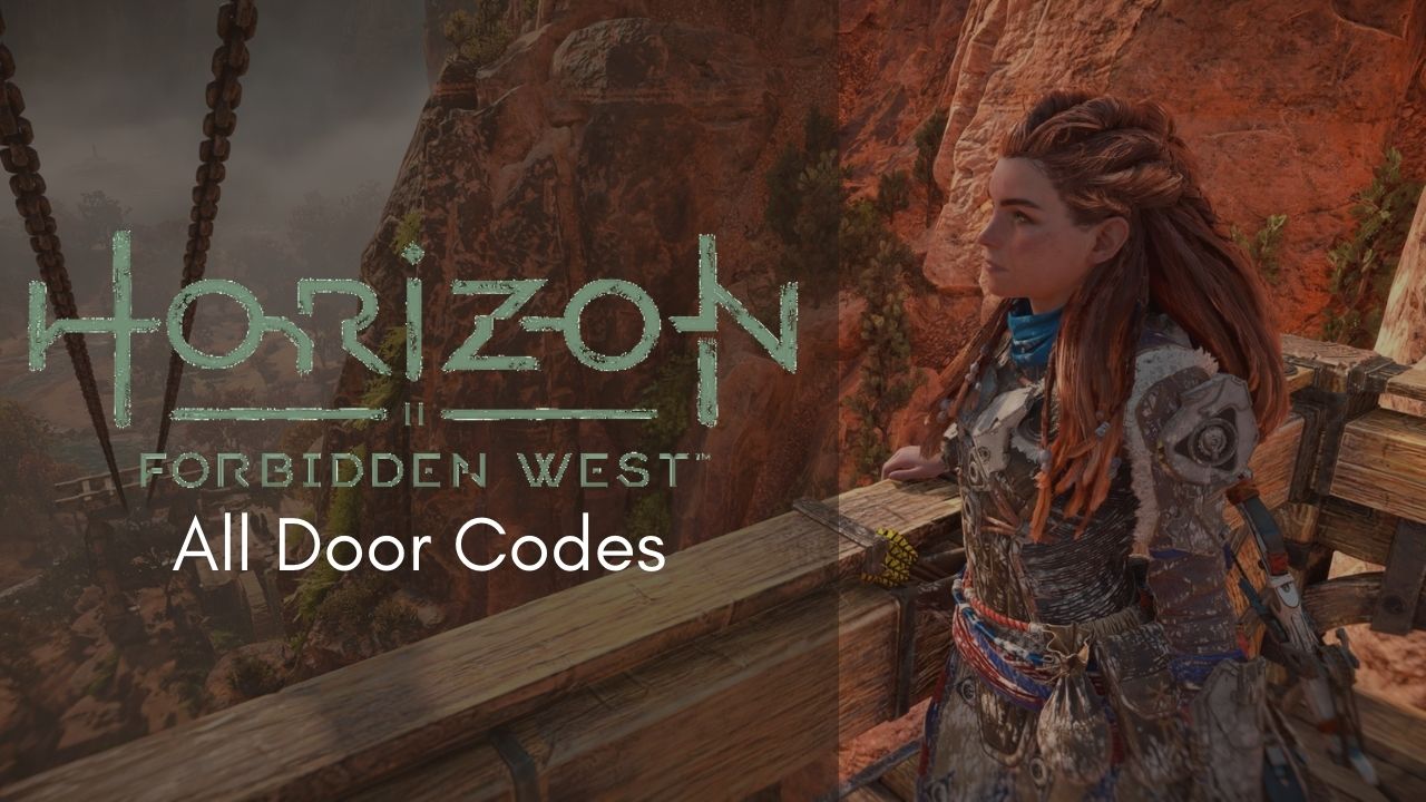 Horizon Forbidden West: all security door codes - Meristation