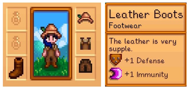 Best Boots in Stardew Valley