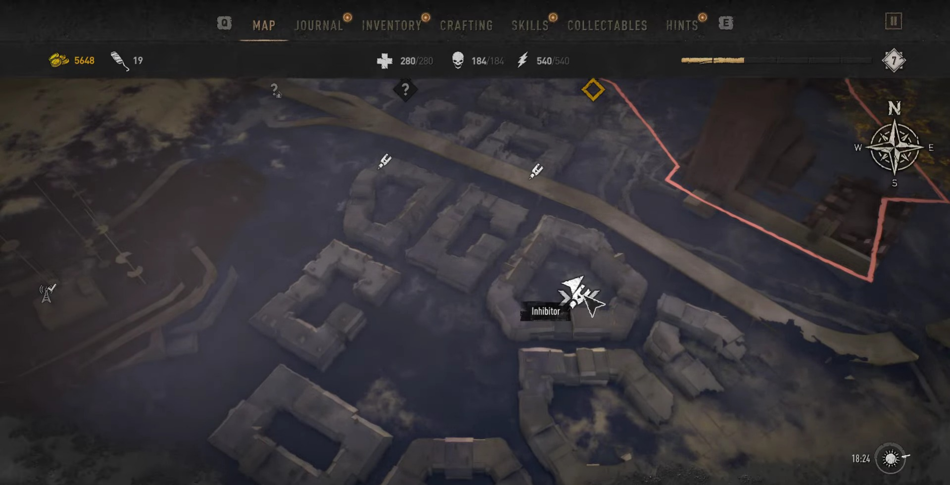 Dying Light 2 Newfound Lost Land Underwater Inhibitor 3 Map Location