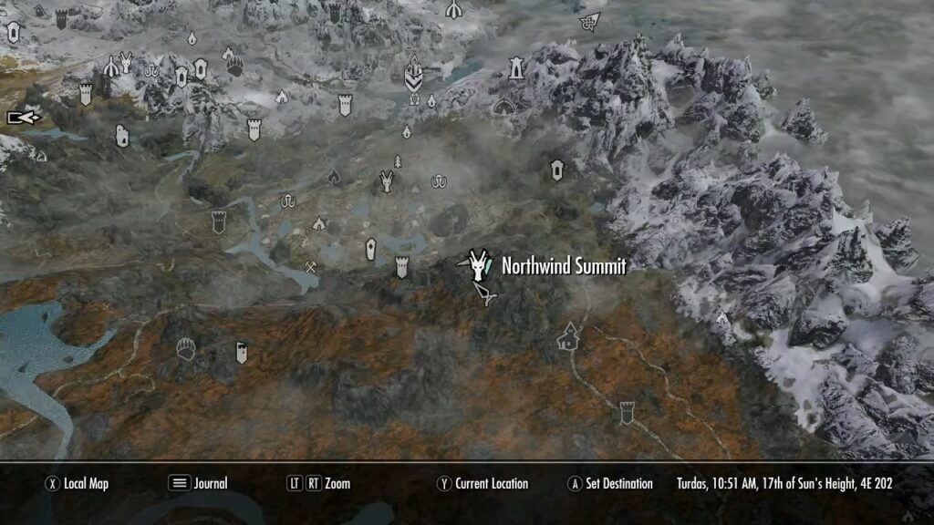 Skyrim Dragon Lair Spawn Word Wall Locations Map