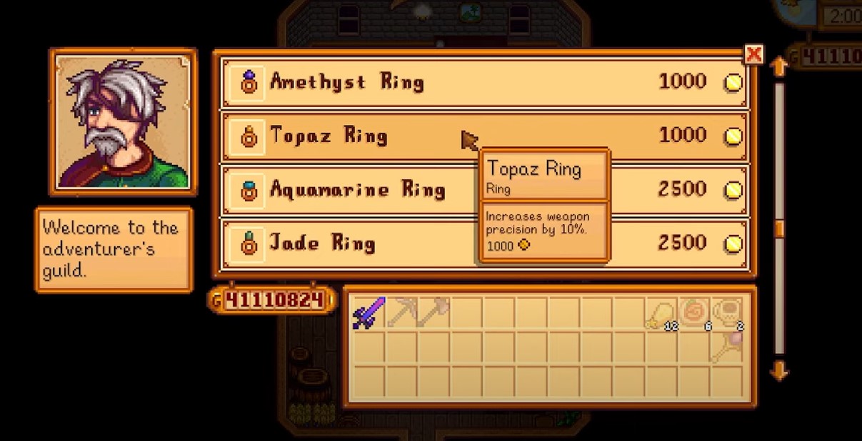 Best Rings in Stardew Valley