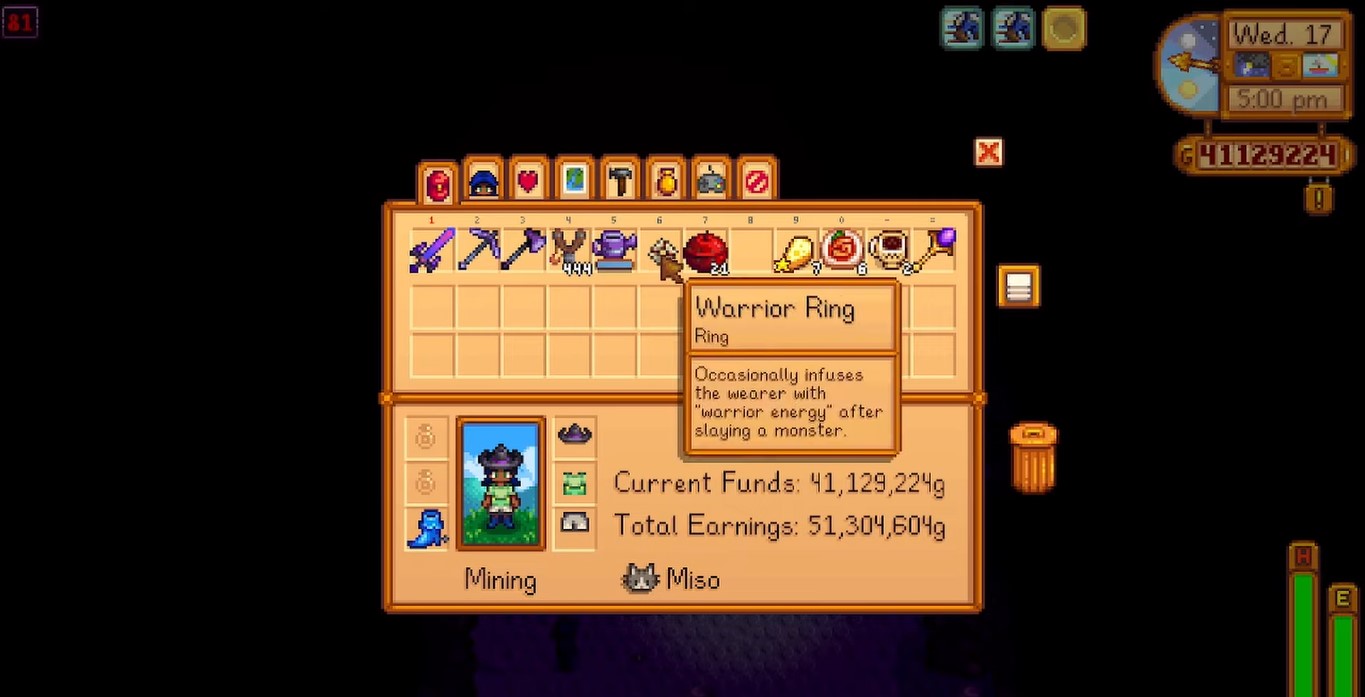 Best Rings in Stardew Valley