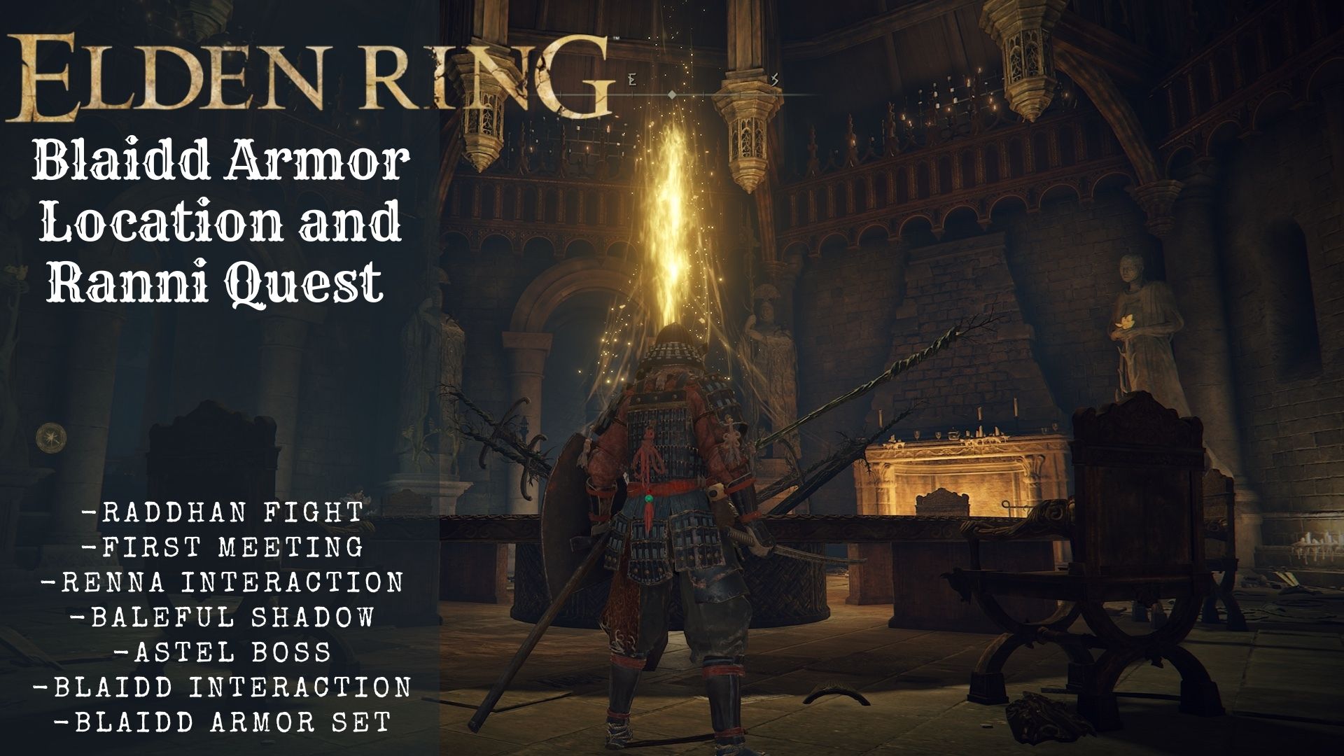 Elden Ring Blaidd Armor Set Location & Ranni Quest