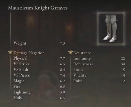 Elden Paladin Mausoleum Greaves