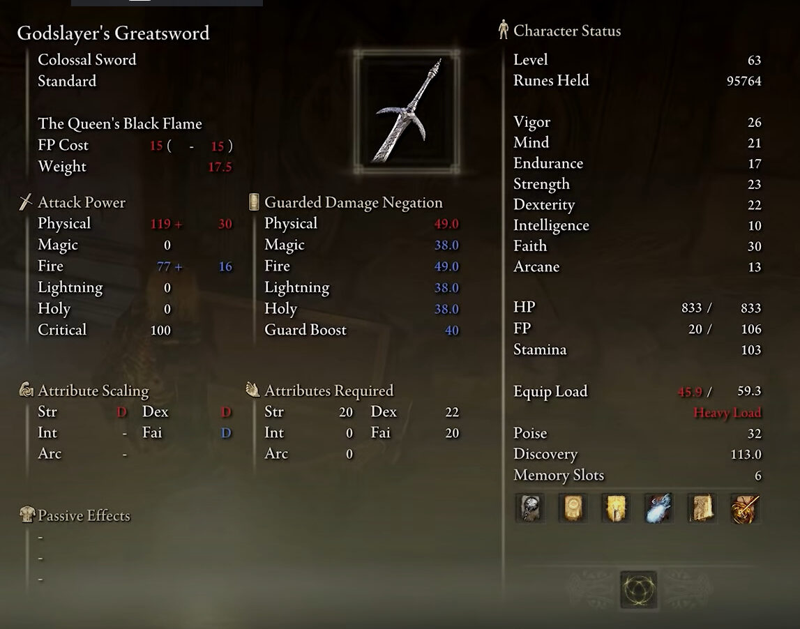 elden ring legendary weapons