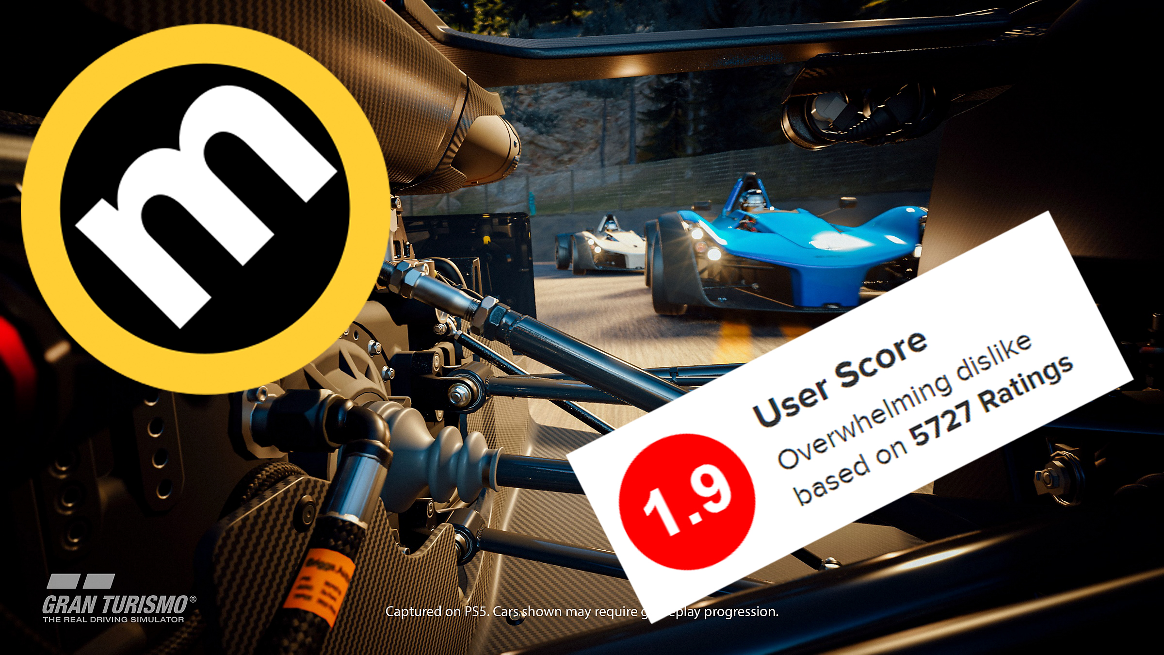 Gran Turismo 7 has Sony's lowest Metacritic user score and deserves it