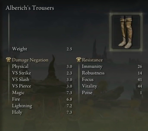 Elden Assassin Build Alberich's Greaves