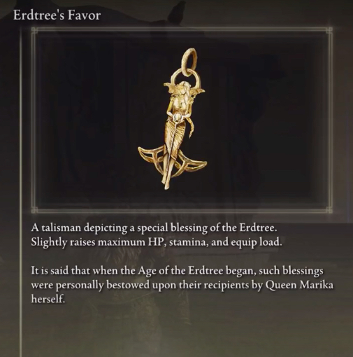 Elden Ring Erdtree's Favor