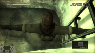 Metal Gear Solid 3 Ladder skip