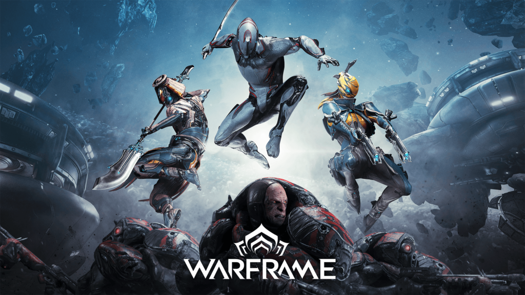 Warframe main promotional art