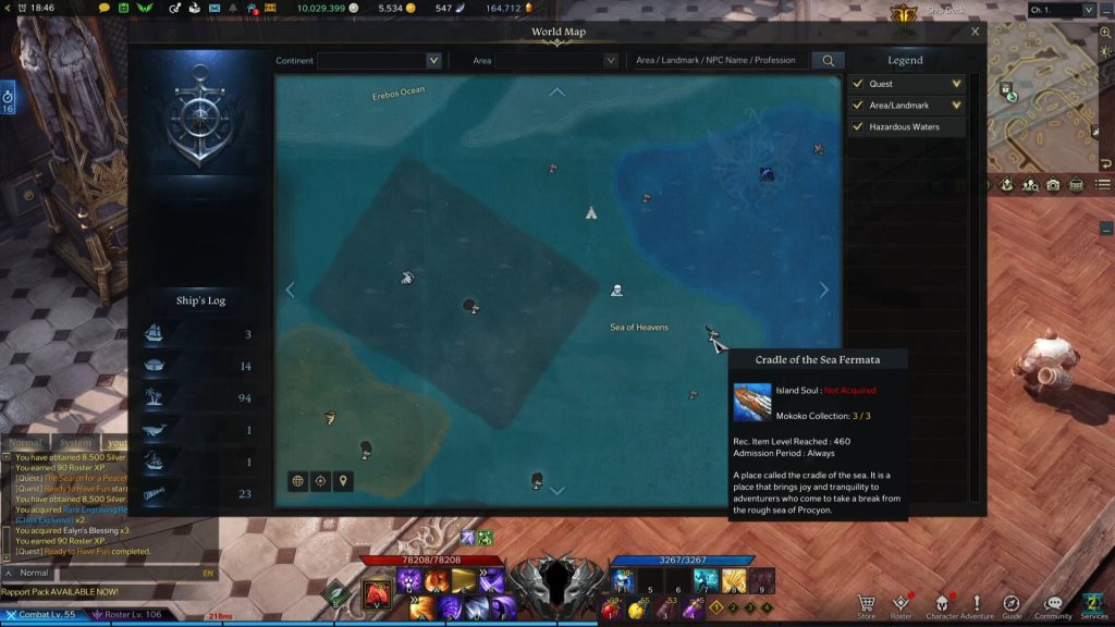 Lost Ark Cradle Of The Sea Fermata Lost Ark Cradle of The Sea Fermata: Quests & Locations - eXputer.com