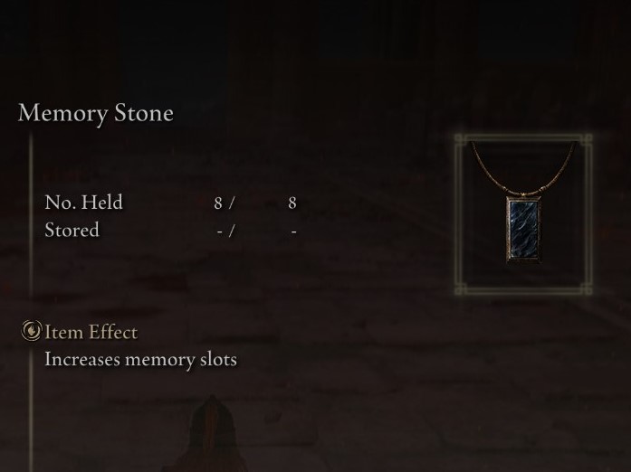 Memory Stone Location