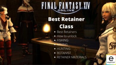 Final fantasy 14 Best retainer class
