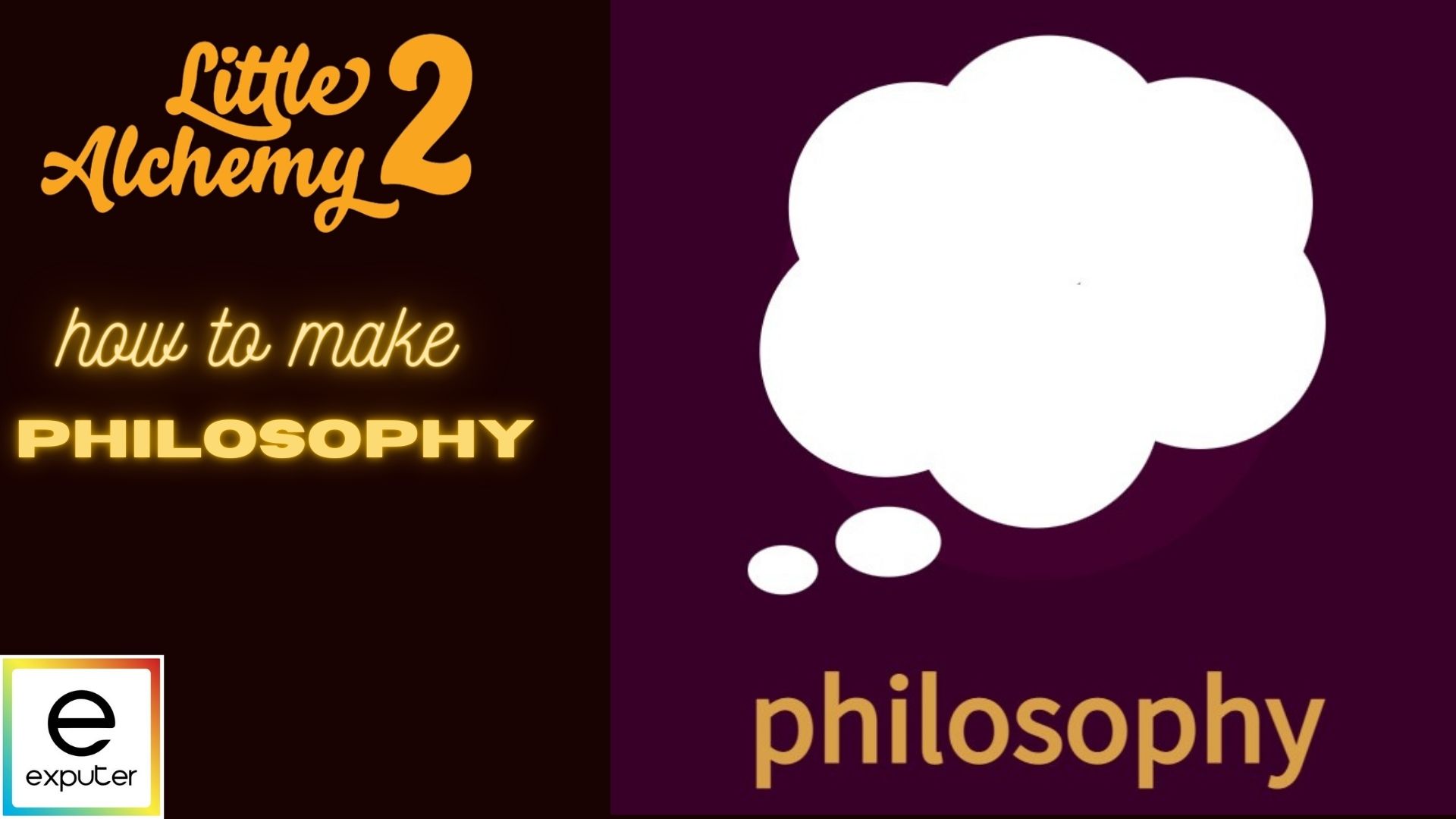 How to Make Philosophy in Little Alchemy 2? [Solved 100%]✓