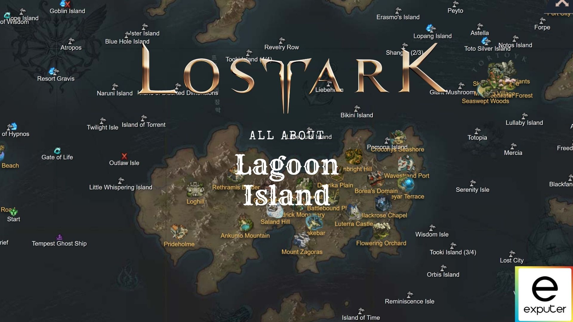 Lost Ark Treasure Map Strange map location Tooki Island 