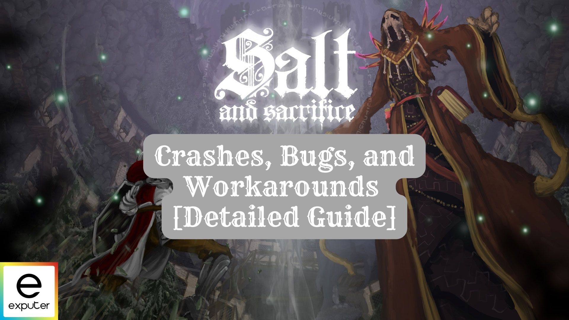 salt and sanctuary ring menu crash
