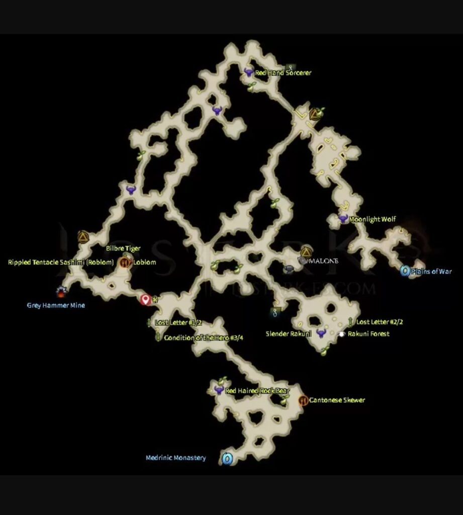 Lost Ark Treasure Maps