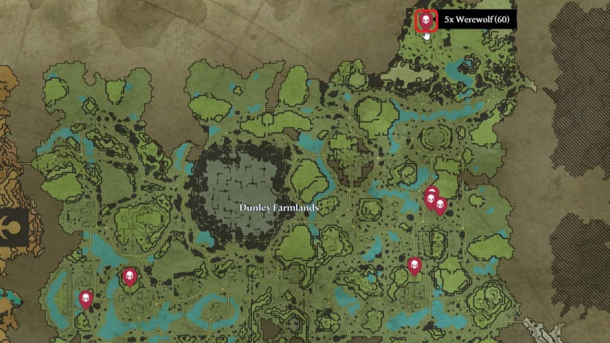 locations for werewolves-V Rising Pristine Hide