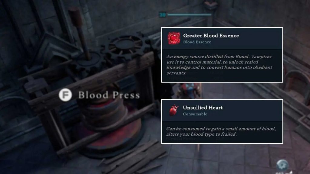 V Rising Greater Blood Essence Recipe, Crafting & Farm