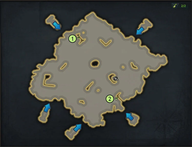 map-Death's Hold Island Mokoko Seeds Location