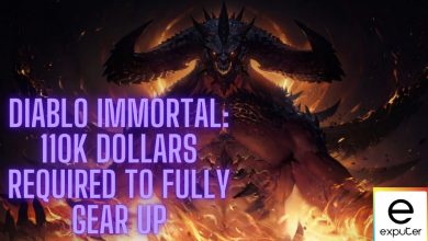 $110k Required to fully gear up in Diablo Immortal.