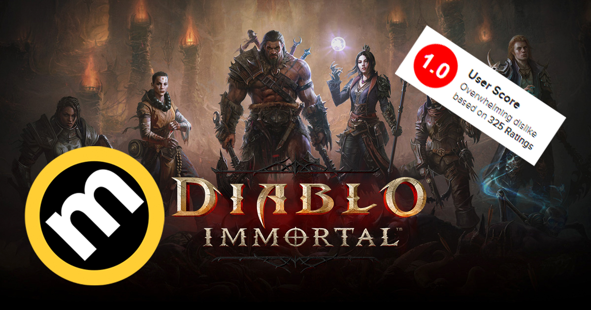 Players review bomb Diablo Immortal due to lootbox and microtransactions,  Metacritic score tanks to 0.7 - GamerBraves