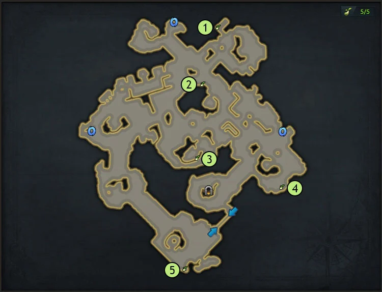 map-Facility X-301 Island Mokoko Seeds Location