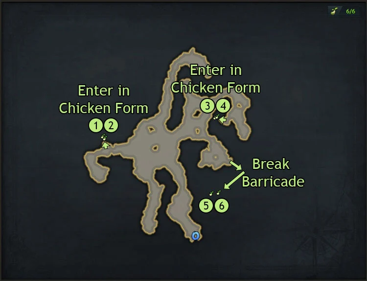 map-Forpe Island Mokoko Seeds Location