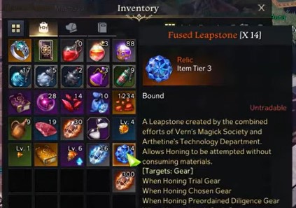 Fused Leapstone in Lost Ark