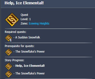 Description of Help, Ice Elemental!