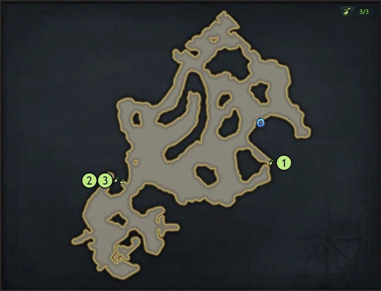 map-Isle of Yearning Mokoko Seeds Location