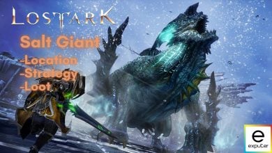 Salt Giant's Spawn Location in Lost Ark is at Yudia.