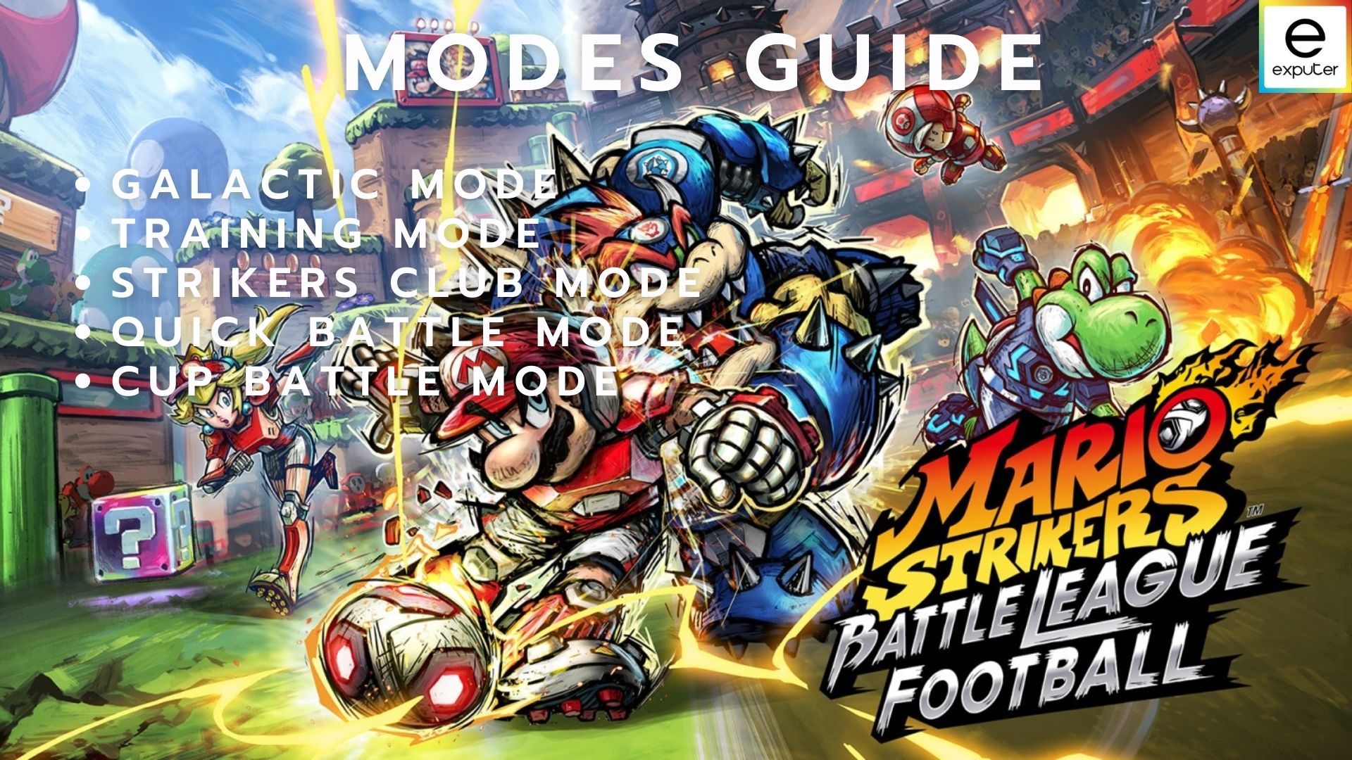 mario strikers battle league console