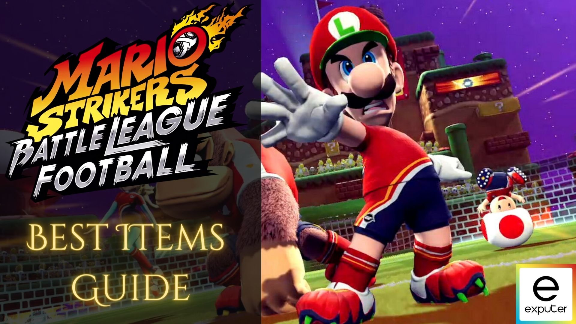 Mario Strikers Battle League BEST Items [Top 6]