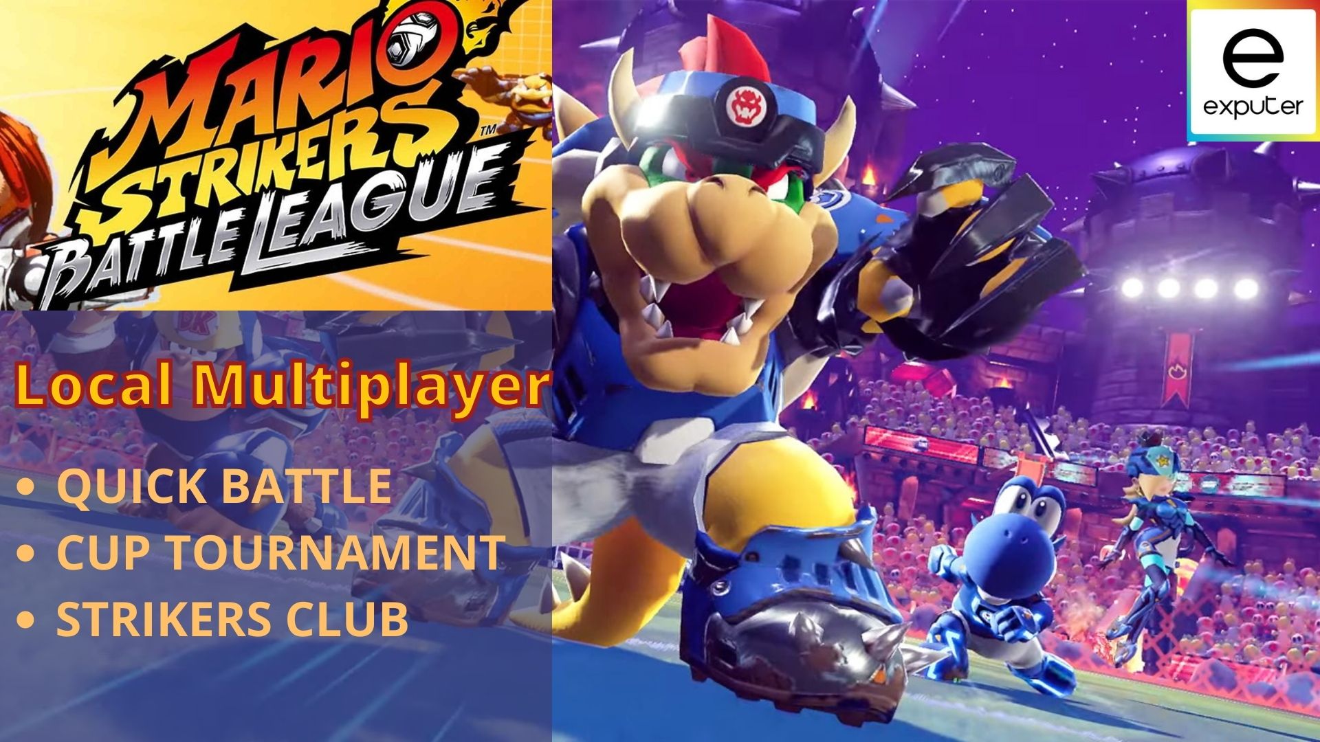 How Multiplayer Works - Online and Local - Mario Strikers: Battle League  Guide - IGN